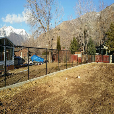 أسلاك الماسية الإعصار المعدنية سلسلة وصلة السياج 50x50mm شبكة الحجم 1.8m