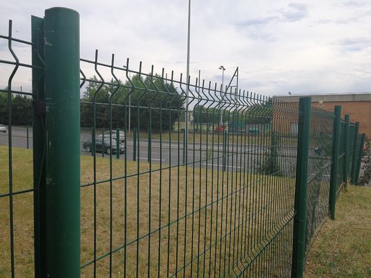 3d منحني مصقول حلفية شبكة الأسلاك المطاطية السياج 3D شبكة المثلث