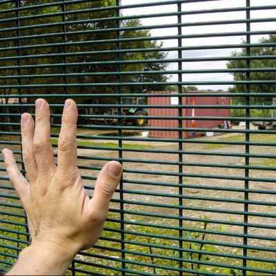 أمان مصقول مخصص 358 لوحة السياج التجارية المعدن مضاد التسلق