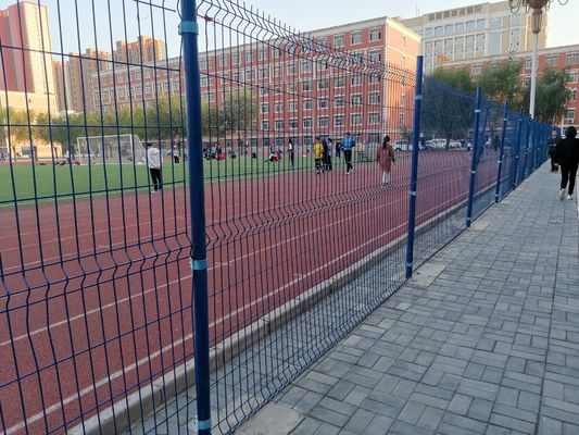 المعالجة الحرارية 1.83m ارتفاع 3d الحامية شبكة السياج غبار الطلاء