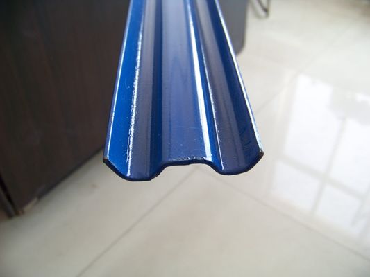 بسهولة تجميع المعدنية الحواجز السلامة مسحوق مغلفة الخضراء H نوع البريد