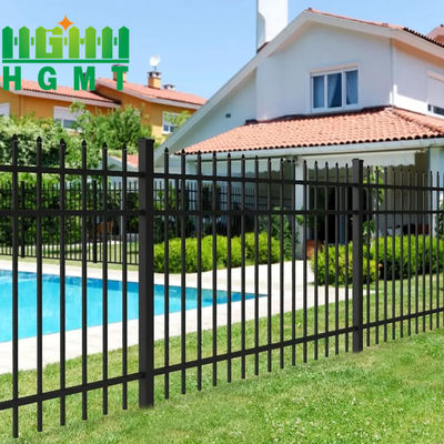 مضاد للصدأ الفولاذ المجلفس الحديد المصنوع من الرمح أعلى أمان الحاجز لوحة