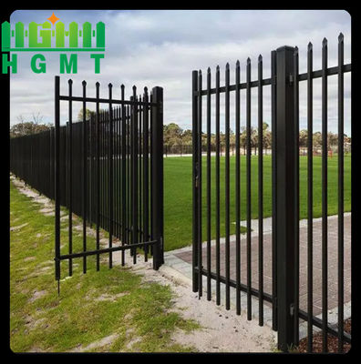 الدرجة العليا الحديدية الزخرفية البوابة والسياج