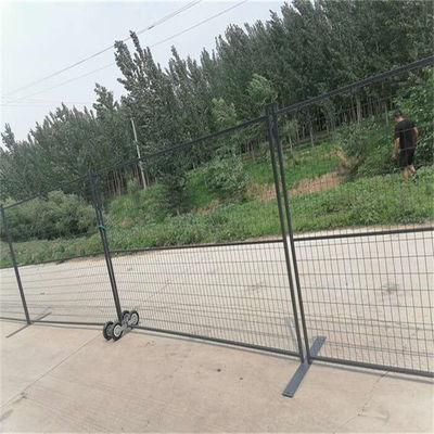 السوق الكندية 6 × 10 أقدام موقع البناء لوحات السياج المؤقت المسالك المتحركة