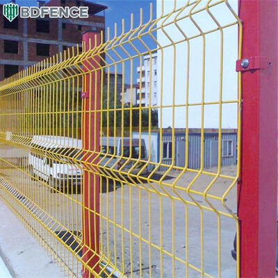 Hot Sale 3D Bending Welded Mesh Fence Hot Dip Galvanized and Powder Coated 3D Wire Trellis & Gates