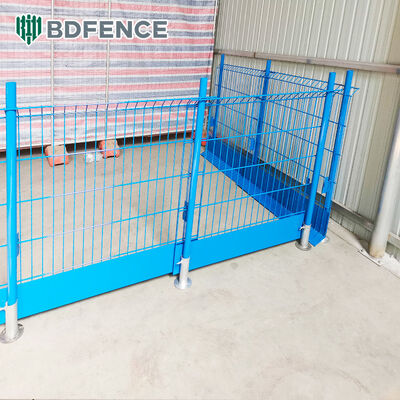 Customized Fall Restraint Temporary Safety Edge Protection Barrier Q235 for Construction