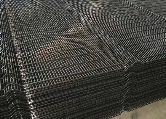 358 الحاجز المعدني الأمن الغطاء المسحوق مضاد التسلق مع الانحناء