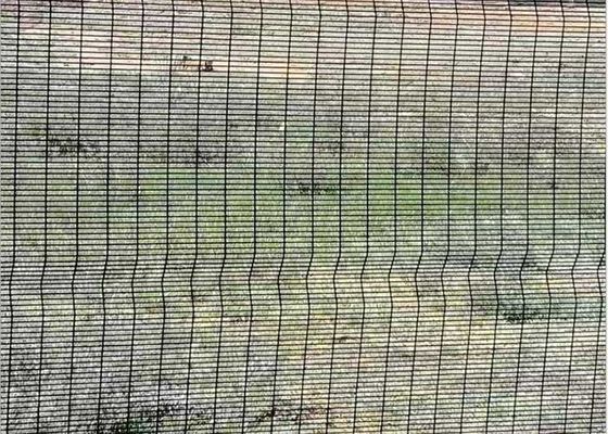 سجن سلك الشوكة السياج الأنبوب المغلف ضد التسلق السياج الأمني