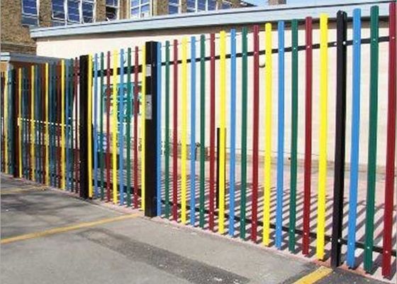 W و D القسم 2.5mm الحاجز الأمن الفولاذ المباراة مربع عمود أو H عمود