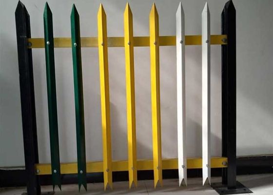 قسم W سياج حاجز 1.8 م H سياج فولاذي أمني