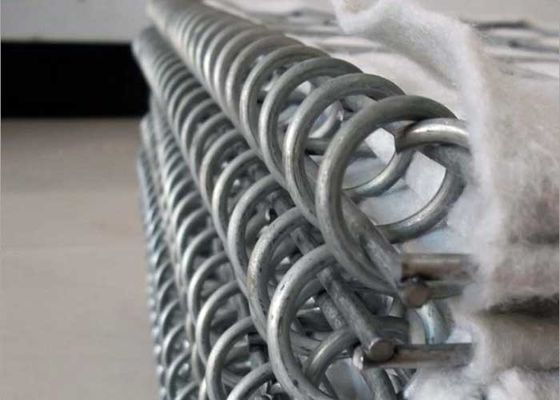 حواجز الفولاذ هيسكو الفيضانات ميل 12B / 12G مستطيل هيسكو حاويات