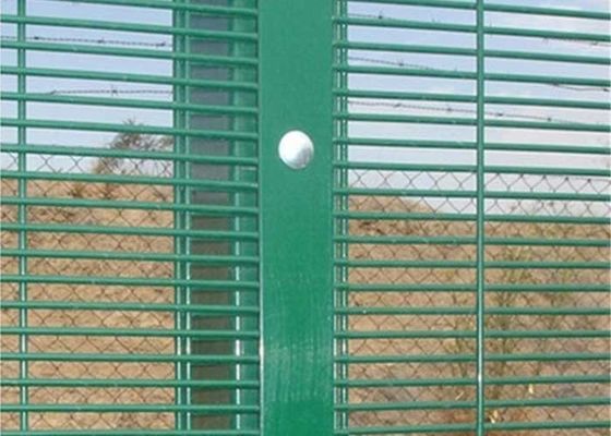 محطة فرعية ملفوفة بـ PVC مكافحة التسلق 358 سياج مكافحة الغزاة