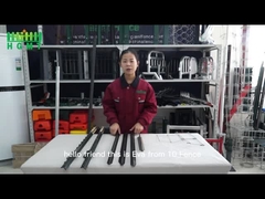 سياج مزرعة ضخم مطلي باللون الأخضر بطول 7 أقدام من المعدن على شكل نجمة