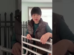 ألواح ساحة الماشية ذات 4 قضبان ميدانية مجلفنة بالغمس الساخن