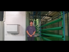 عمود مربع مطلي بالمسحوق