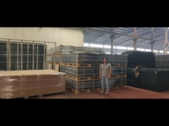 حاجز حماية حافة القدم معزز مع مراسي مدببة على الأرض